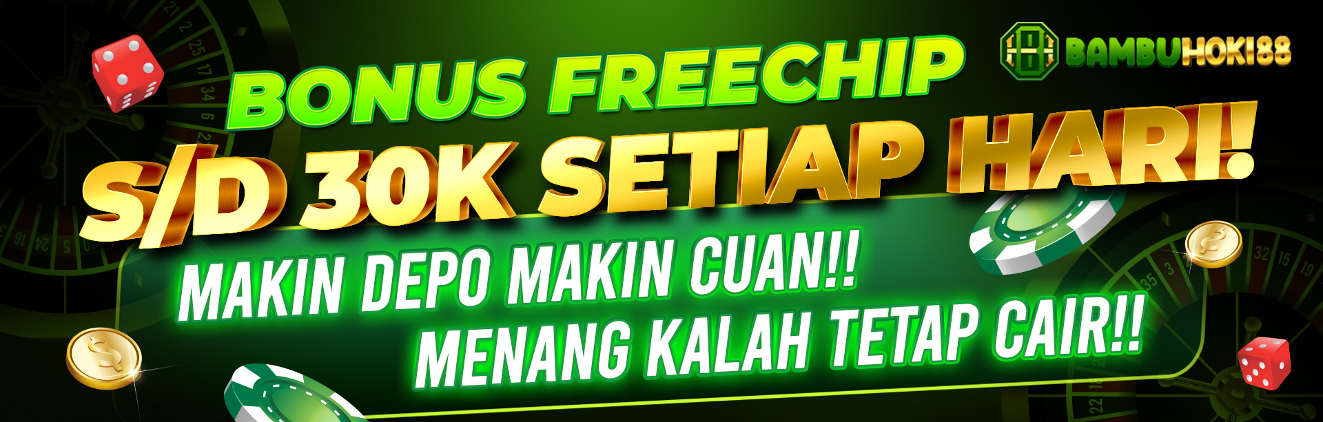 BONUS FREECHIP SETIAP HARI