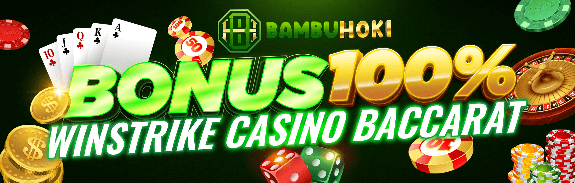 BONUS 100% WINSTRIKE CASINO BACCARAT