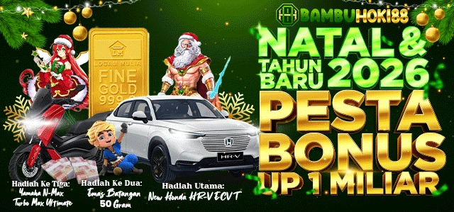 PROMO BONUS NATAL & TAHUN BARU 2025 JUDI ONLINE