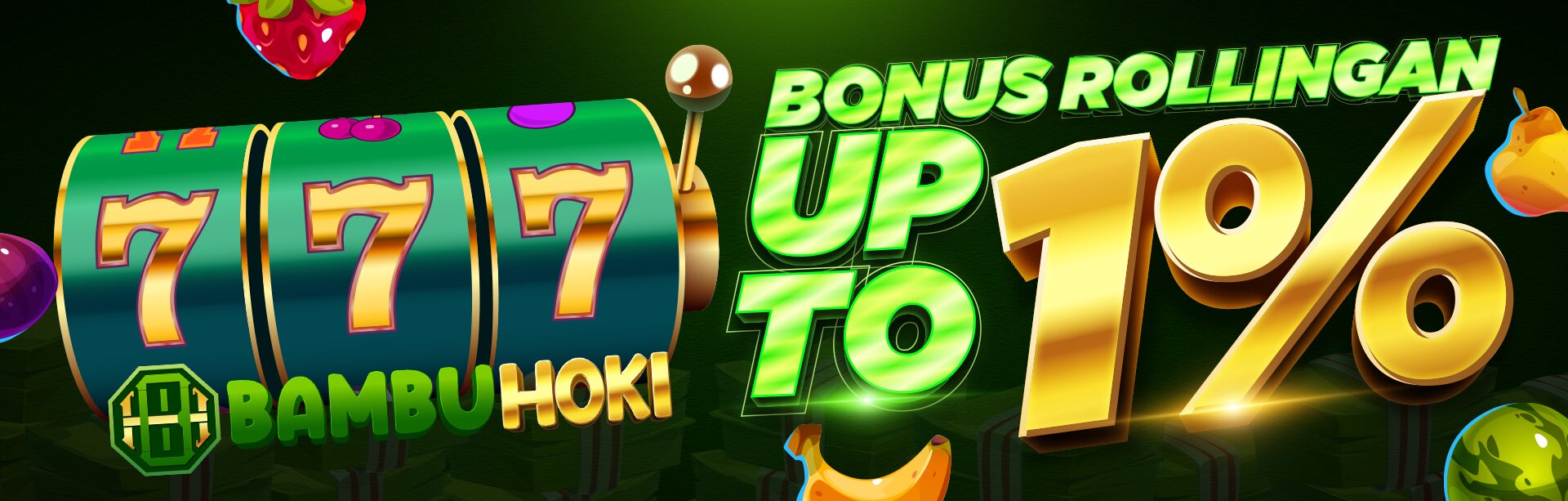 Bonus Rollingan Mingguan Up To 1%